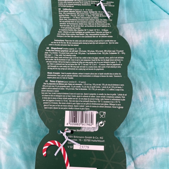 Birkmann Nutcracker Large Cookie Cutter 7" Tall NEW Christmas - Picture 3 of 3